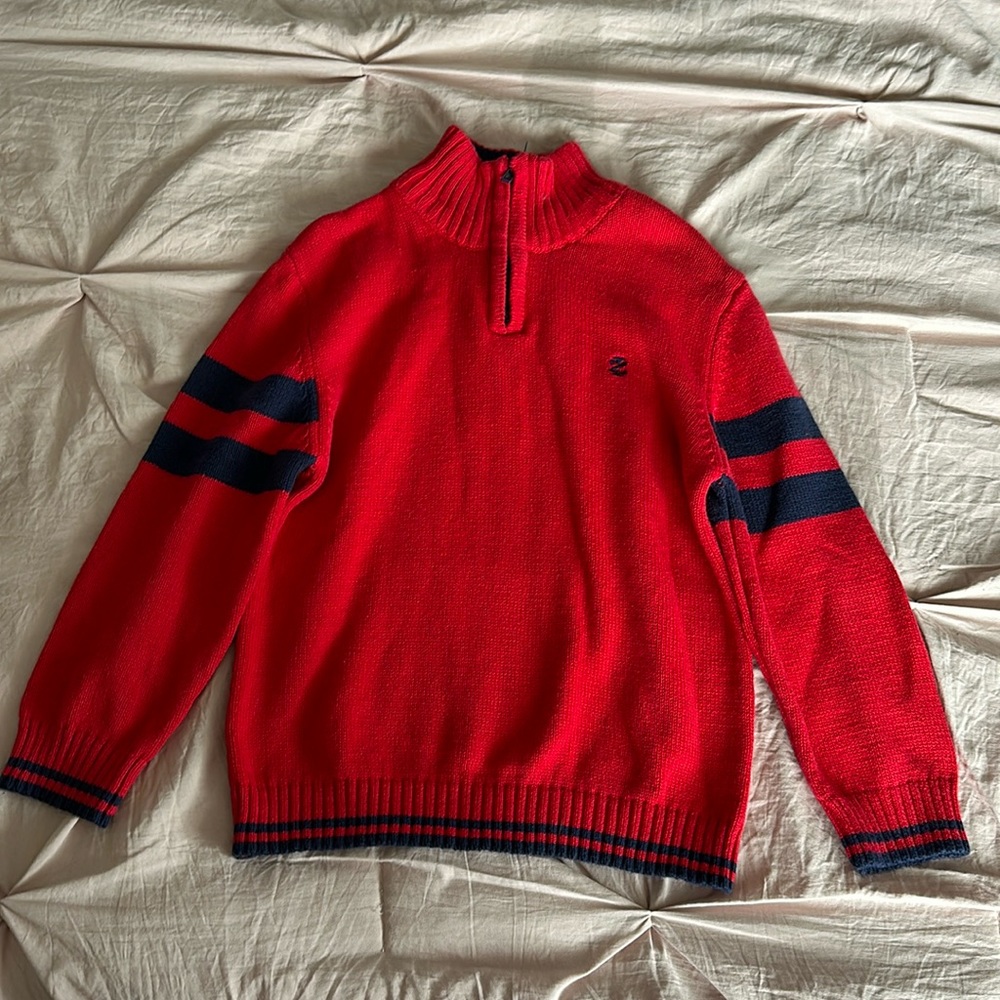 Red sweater